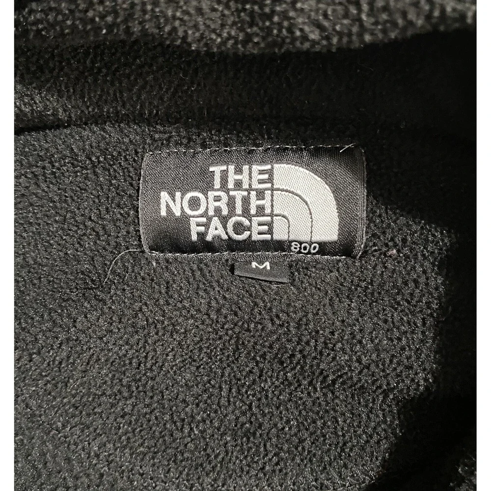 The North Face Mens Full Zip Fleece Jacket Black Size M 300 Weight Outdoor
